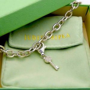 Judith Ripka Key to my heart necklace
